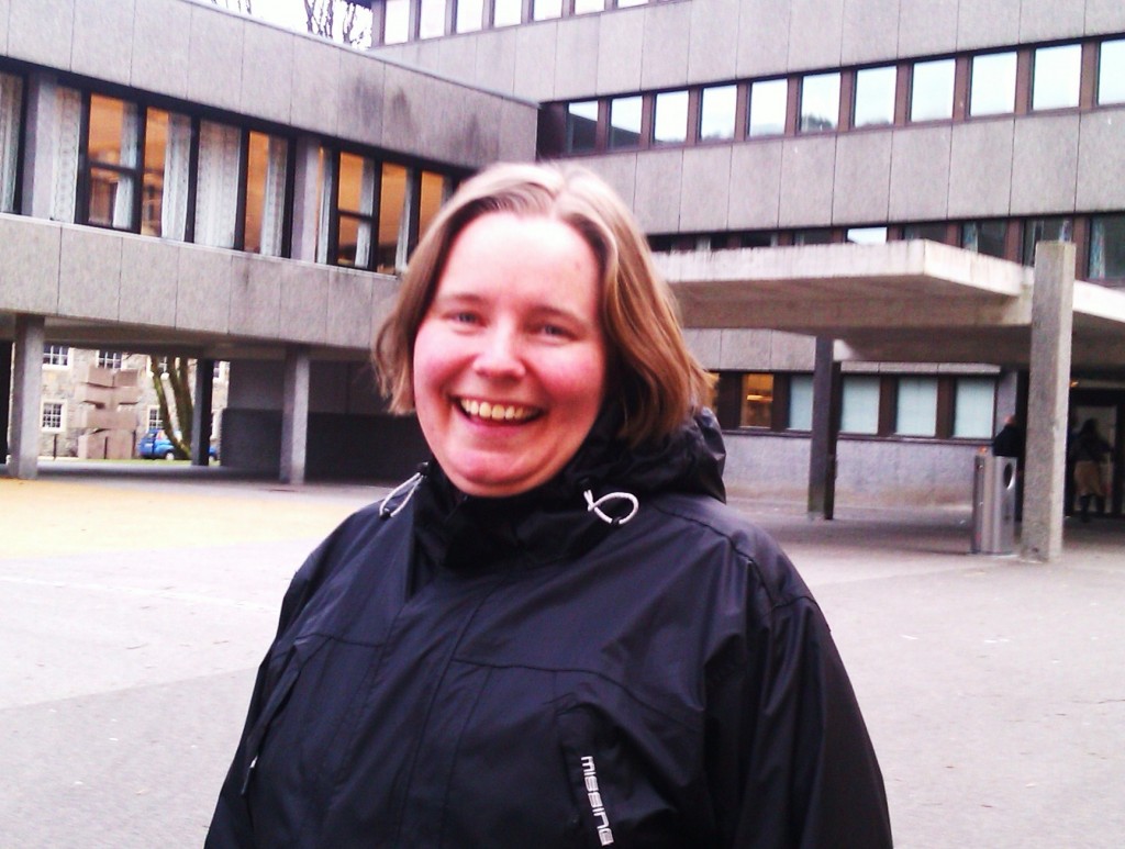 Ann-Kristin Molde, stipendiat i nordisk språkvitenskap ved UiB.